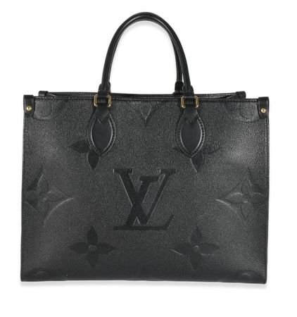 Borsa Louis Vuitton OnTheGo PM nera usata