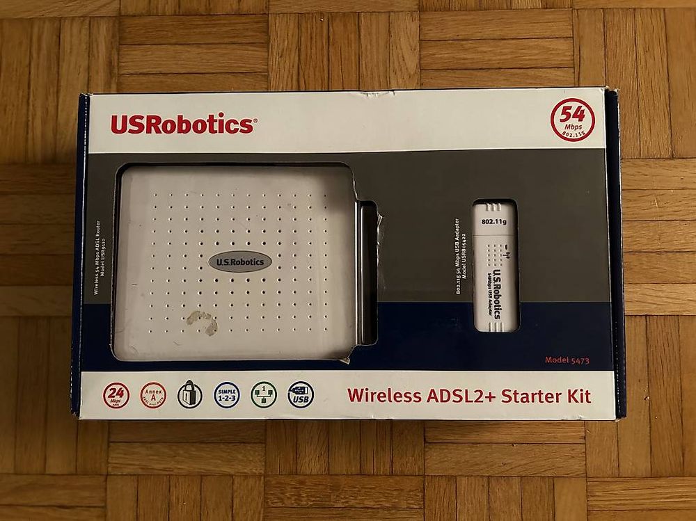 USRobotics ADSL2+ Starter Kit 1