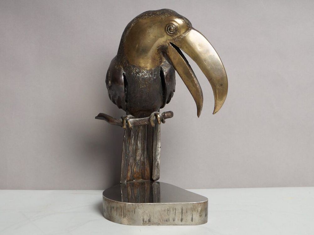 Bronzefigur eines Tukans 1