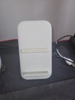 White Dual Charging Stand Phone Dock