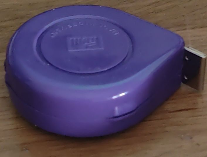 Purple Pocket Tape Measure, Made in Germany 1