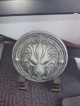 Decorative Lion Shield with Stand