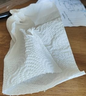 Used Kitchen Roll - Almost Empty 1