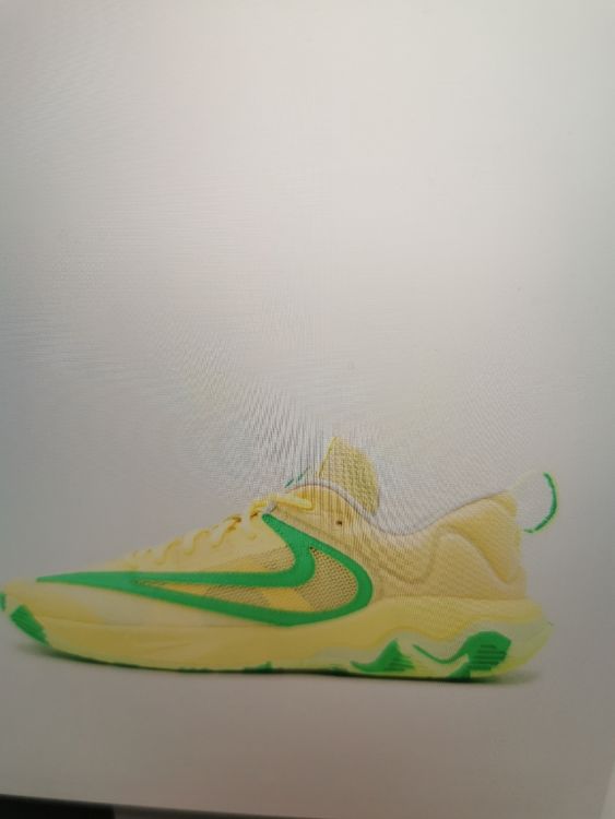 Nike Sneakers Yellow Green Used Size 44.5 1