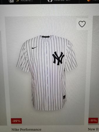 Nike New York Yankees Baseball Jersey Stripes