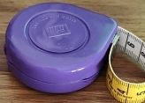 Purple Pocket Tape Measure - Retractable 1