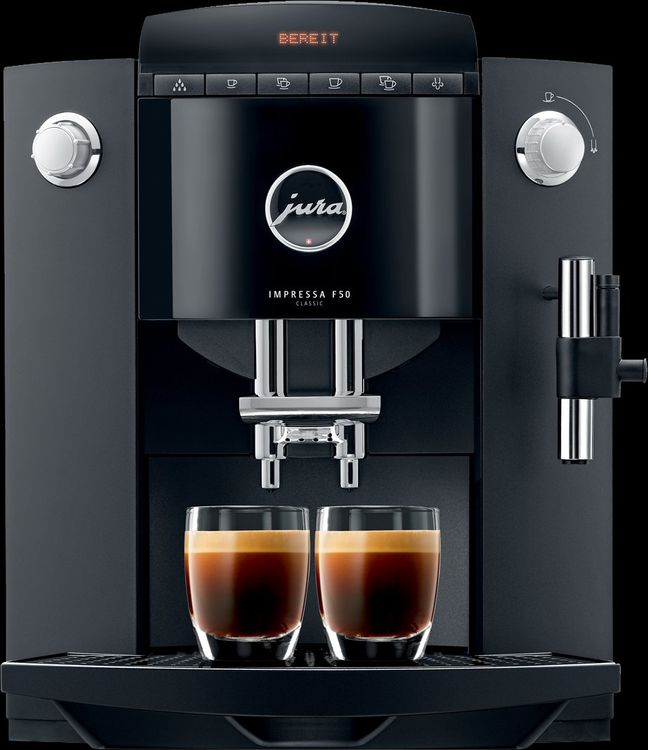 Jura Impressa F50 Kaffeemaschine schwarz 1