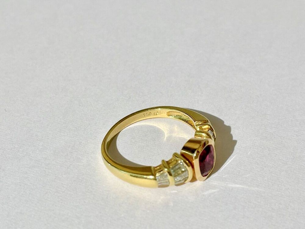 Rubin-/Diamant-Ring 3