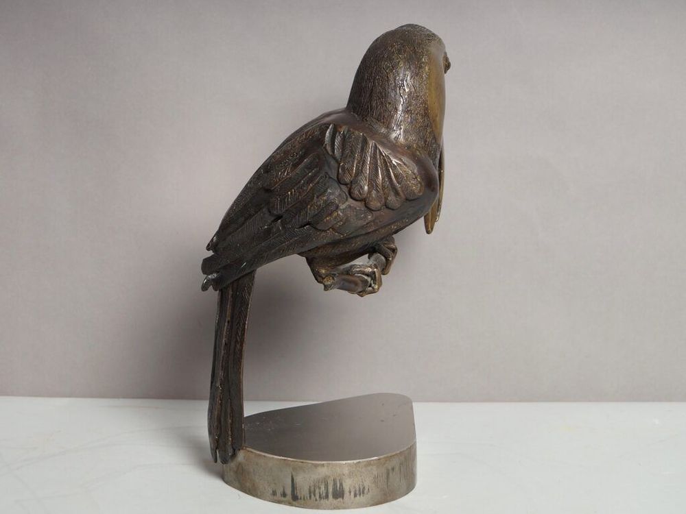 Bronzefigur eines Tukans 4