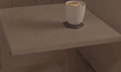 Stylish Corner Shelf - Minimalist Design 1